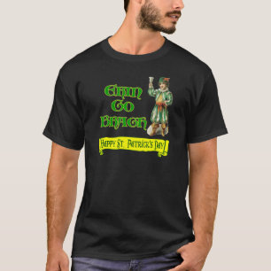 T-shirt Erin Go Braugh Joyeux jour de la Saint-Patrick dic