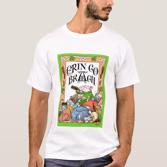 T-shirt Erin vont Bragh (Devant)