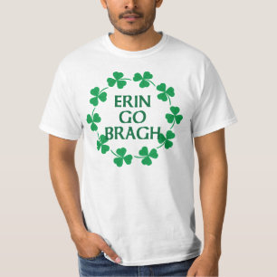 T-shirt Erin vont cercle de Bragh des shamrocks