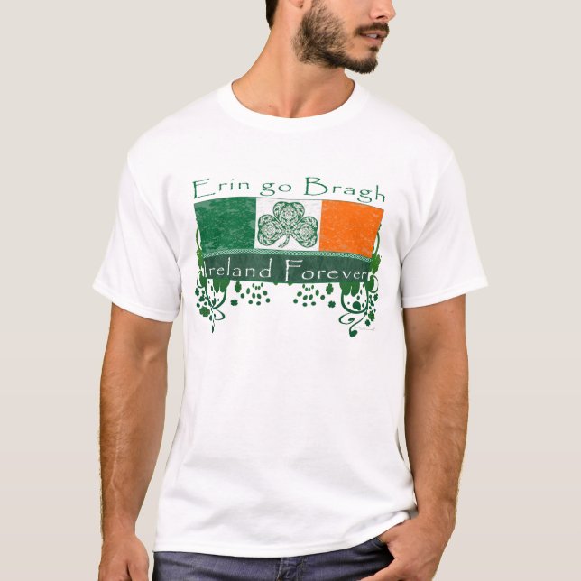 T-shirt Erin vont chemise de Bragh (Devant)
