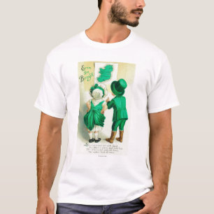 T-shirt Erin vont des couples de Bragh regardant la carte