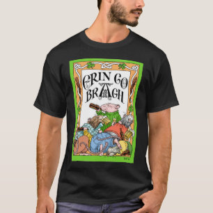 T-shirt Erin vont noir de Bragh