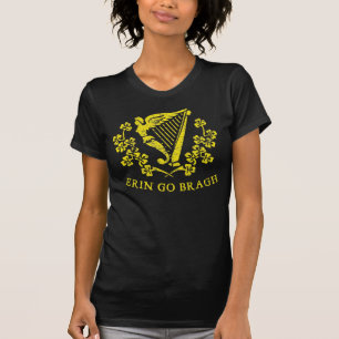 T-shirt Erin vont tee - shirt d'harpe de Bragh