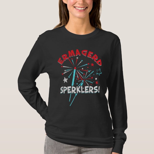 T-shirt Ermagerd Sperklers Cool Tee (Devant)
