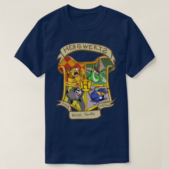 T-SHIRT ERMAHGERD HERGWERTS (Design devant)