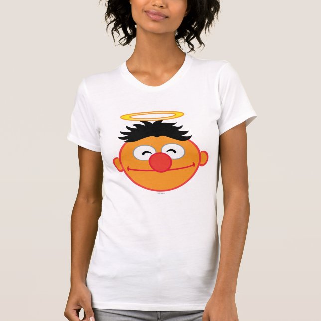 T-shirt Ernie Visage Souriant avec Halo (Devant)