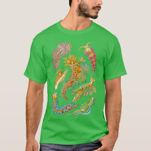 T-shirt Ernst Haeckel Nudibranch Sea Slugs