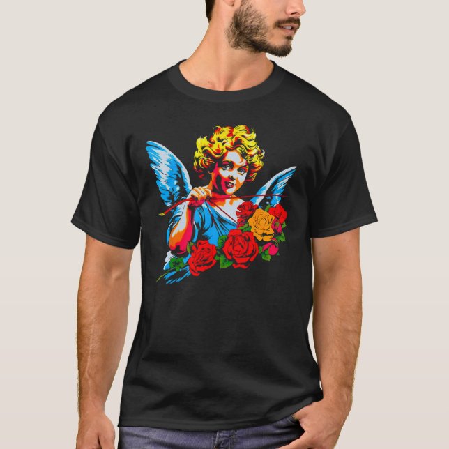 T-shirt Eros Greek Mythology God of Love (Devant)
