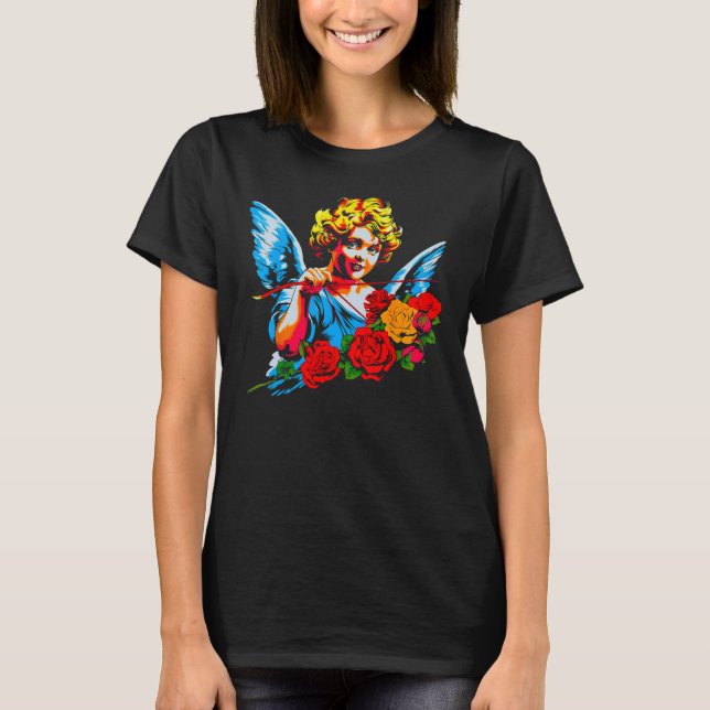 T-shirt Eros Greek Mythology God of Love (Devant)