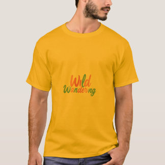 T-shirt errance sauvage