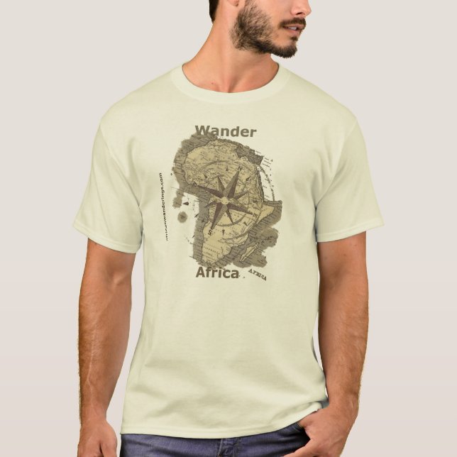 T-shirt Errent l'Afrique (Devant)
