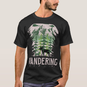 T-shirt errer sans cause ni soins Camping d'orignaux 5