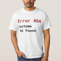 Erreur 404 Costume introuvable, Geek anti-Hallowee