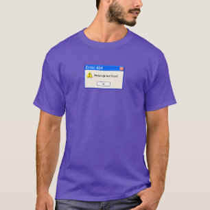 T-shirt Erreur 404 - Vie sociale introuvable