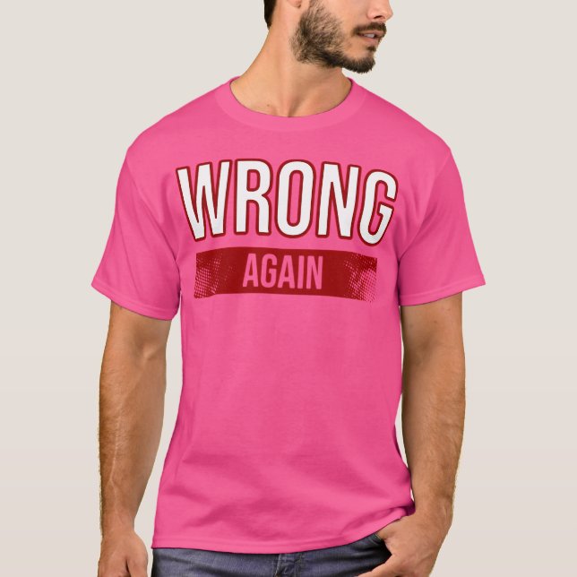 T-shirt Erreur à nouveau (Devant)