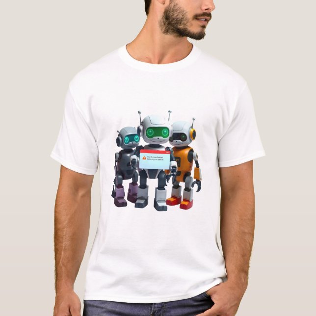 T-shirt Erreur de triple problème (Devant)
