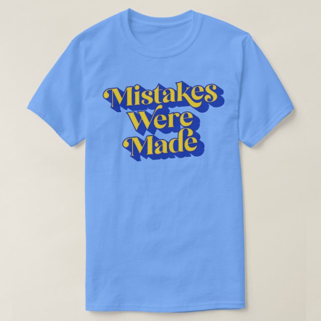T-shirt Erreurs 1 (Design devant)