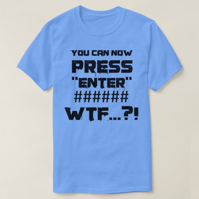 T-shirt Erreurs comptables Excel 6 (Design devant)