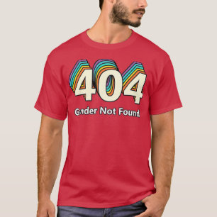 T-shirt Error 404 