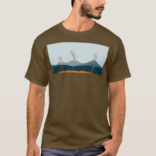 T-shirt Éruption de Krakatoa