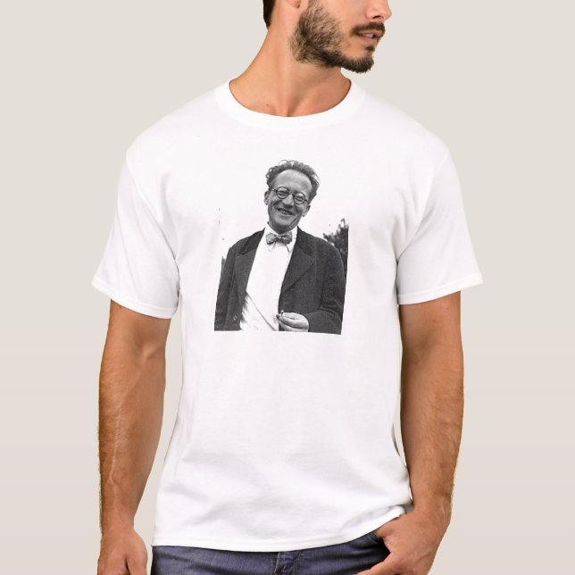T-shirt Erwin Schrodinger (Devant)
