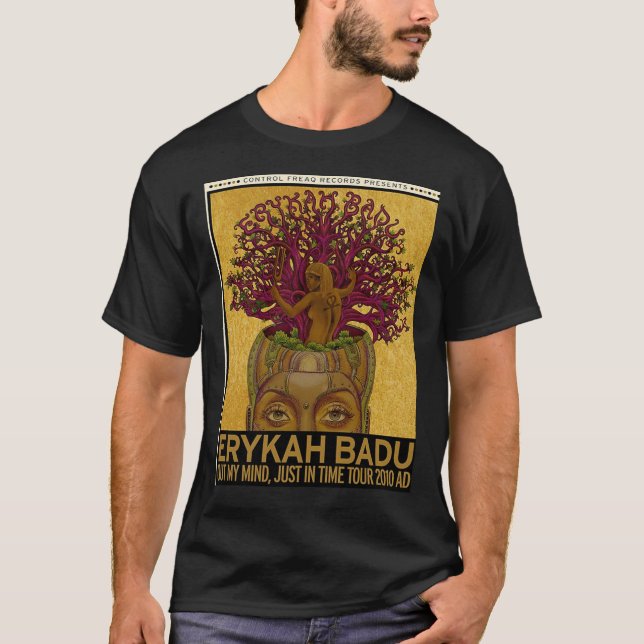 T-shirt Erykah Badu   (Devant)