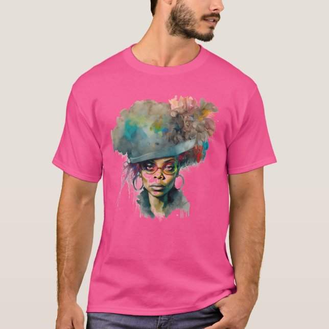 T-shirt Erykah Badu (Devant)