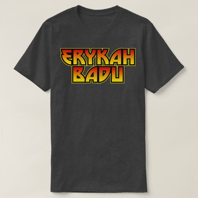T-shirt Erykah Badu Rocher Vintage (Design devant)