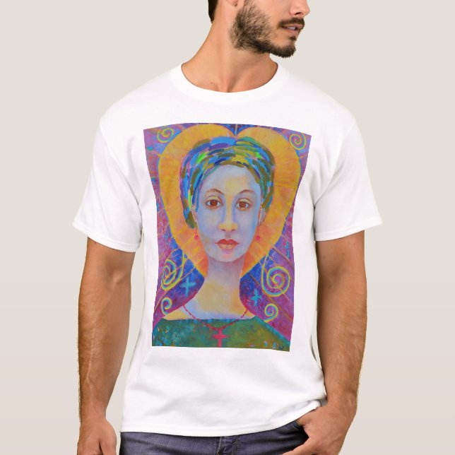 T-shirt Erzulie Freda voodoo Orleans Dantor Wudu art (Devant)