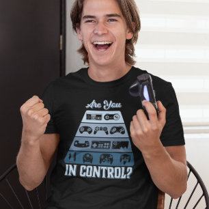 T-shirt Es-tu au contrôle ? - Retro Gamer