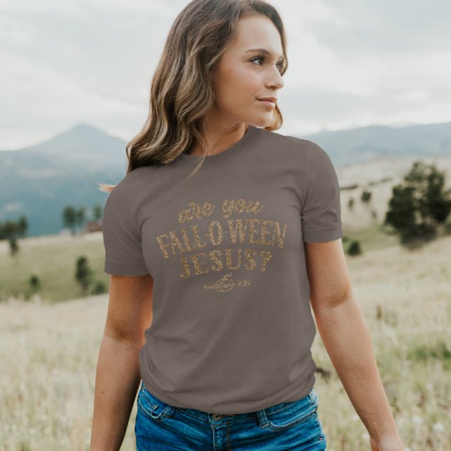 T-shirt Es-tu FALL-O-WEEN Jésus ? Christian Halloween (Créateur téléchargé)