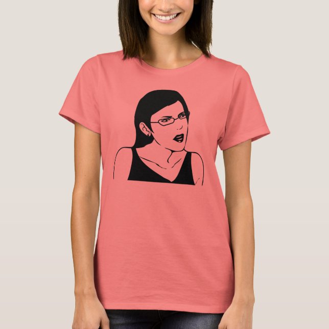 T-shirt Es-tu sérieuse ? Feminin (Devant)