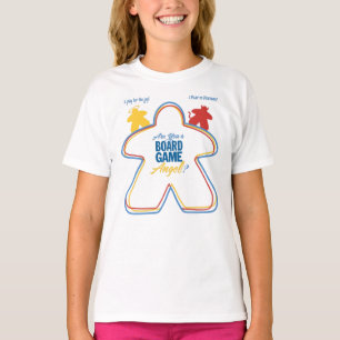 T-shirt Es-tu un ange de jeu de société ? Chemise fille