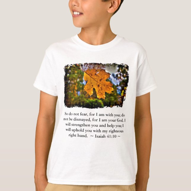 T-shirt Ésaïe 41:10 (Devant)
