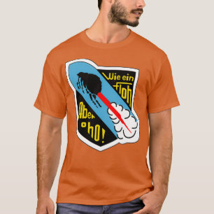 T-shirt Escadrille de chasse 400 couteaux Me 163 comète Cl