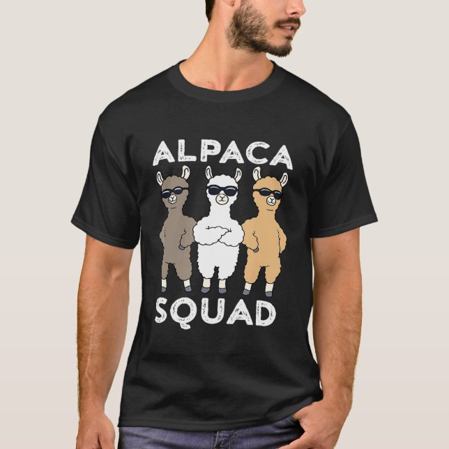 T-shirt Escadron Alpaca Alpaca (Devant)