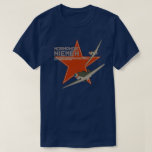 T-shirt Escadron de Chasse 2/30 Normandie-Niemen<br><div class="desc">L'unité a servi sur le front est du théâtre européen de la Seconde Guerre mondiale avec la 1re armée de l'air. Le régiment est l'une des trois seules unités des pays alliés de l'Ouest à avoir combattu sur le front de l'Est pendant la Seconde Guerre mondiale, et la Normandie-Niemen a...</div>