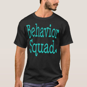 T-shirt Escadron de comportement Aba Thérapiste spécial Ed