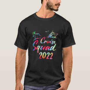 T-shirt Escadron de croisière 2022 Vacances d'été Famille