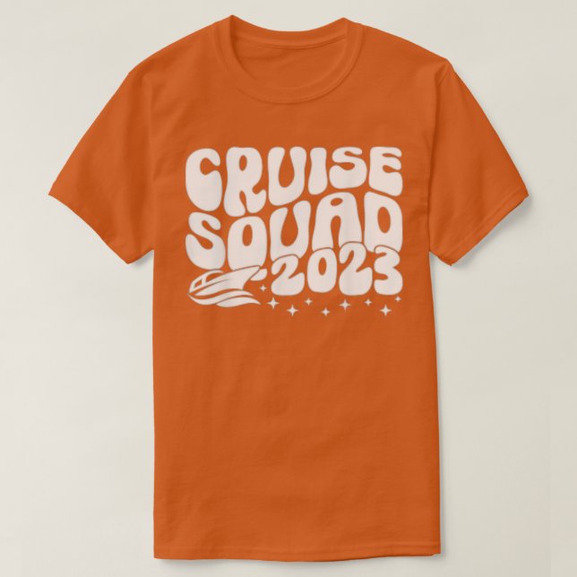 T-shirt Escadron de croisière 2023 Vacances d'été Ami de f (Design devant)