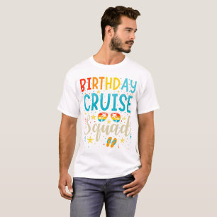 T-shirt Escadron de croisière d'anniversaire Hommes de vac