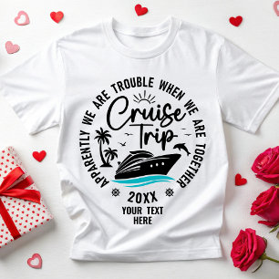 T-shirt Escadron de croisière sur mesure Voyage de croisiè