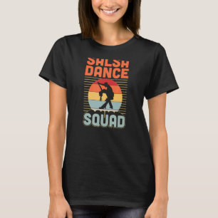 T-shirt Escadron de danse de la salsa jumelé École de dans