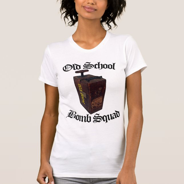 T-shirt Escadron de la mort de vieille école (Devant)