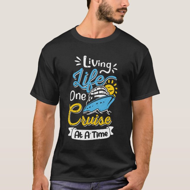 T-shirt Escadron de vacances pour croisières en famille (Devant)