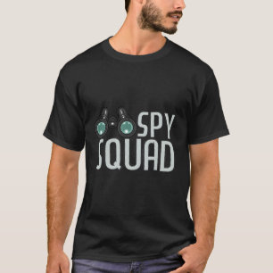 T-shirt Escadron d'espionnage Détective privée Enquêteur s