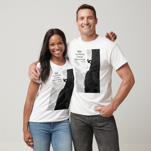 T-shirt Escalade à manches longues sans danger (Unisexe)