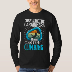 T-shirt Escalade Alpiniste Bloc Sauver La Cara