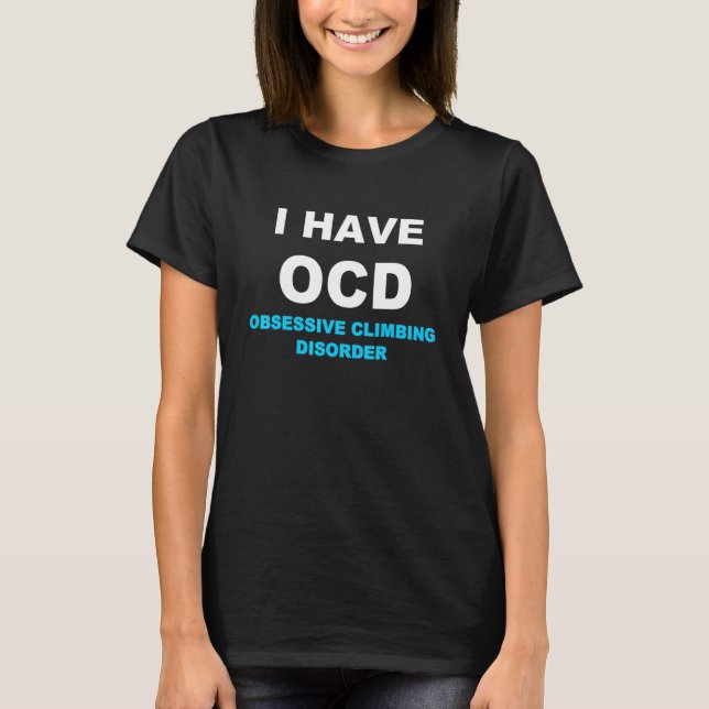 T-shirt Escalade Bloc Ocd (Devant)
