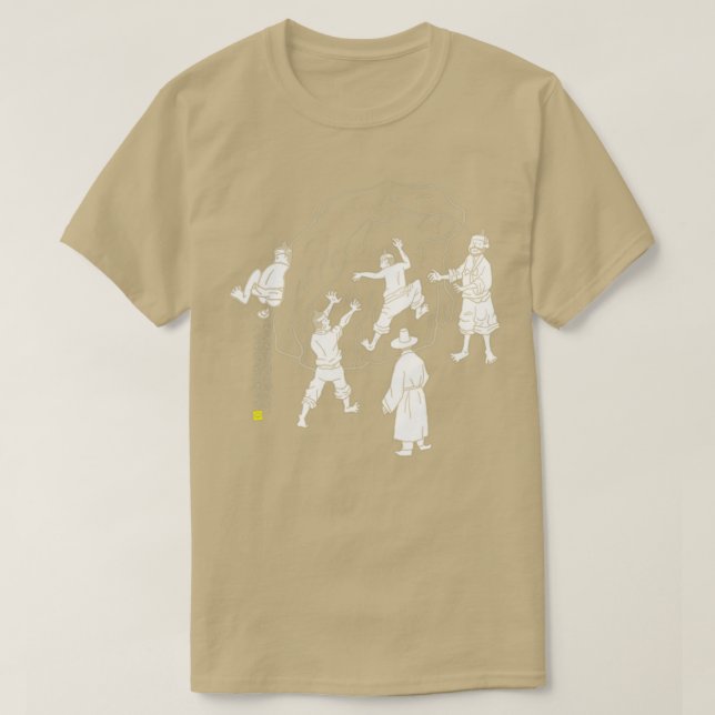 T-shirt escalade bouldering Corée Style (Design devant)